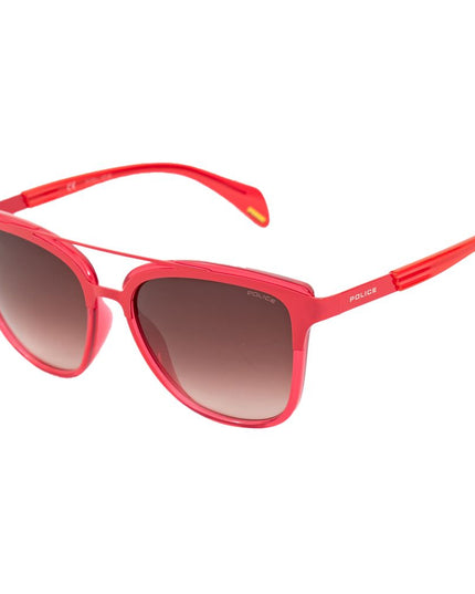 Police Orange Metal Sunglasses