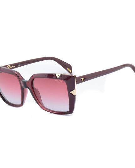 Police Red Injected Sunglasses