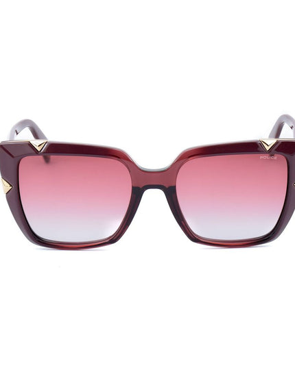 Police Red Injected Sunglasses