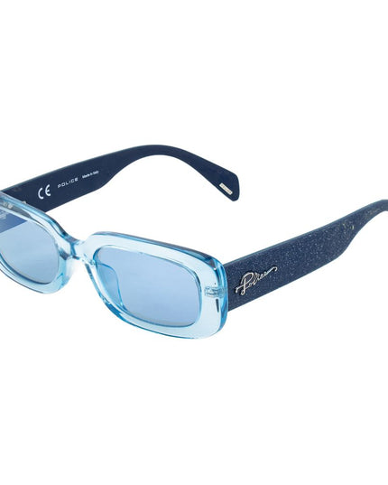 Police Blue Acetate Sunglasses