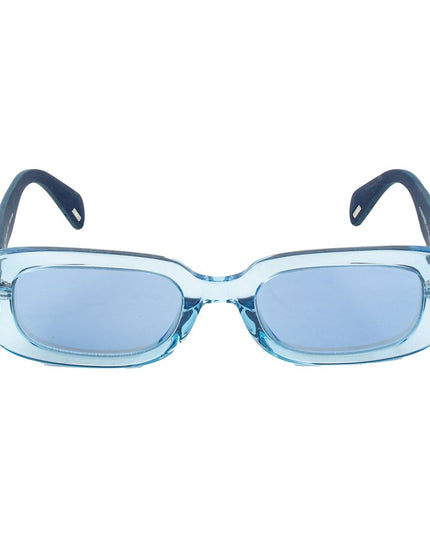 Police Blue Acetate Sunglasses
