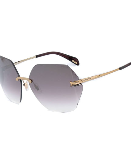 Police Gold Metal Sunglasses