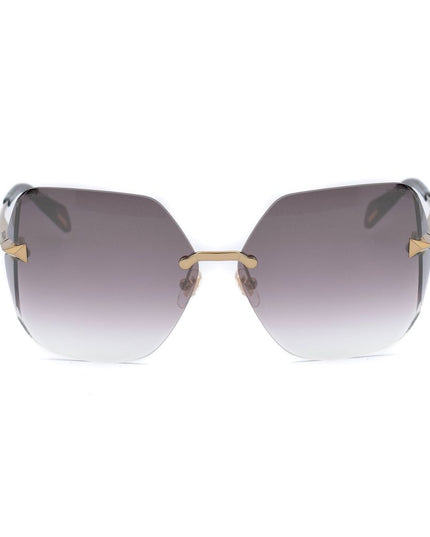 Police Gold Metal Sunglasses