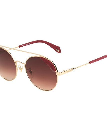 Police Pink Metal Sunglasses