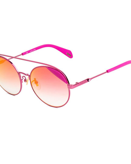 Police Pink Metal Sunglasses
