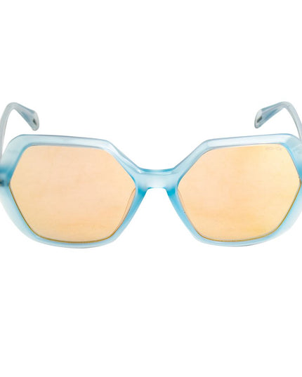 Police Blue Injected Sunglasses