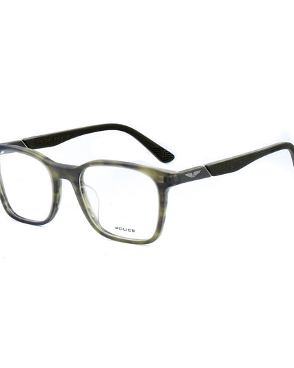 Police Green Plastic Glasses (Frames)