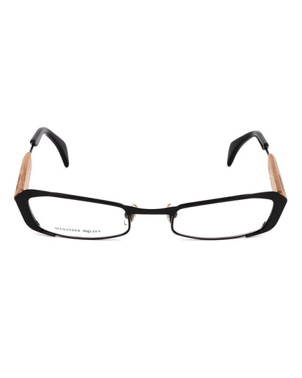 Alexander McQueen Black Metal Glasses (Frames)