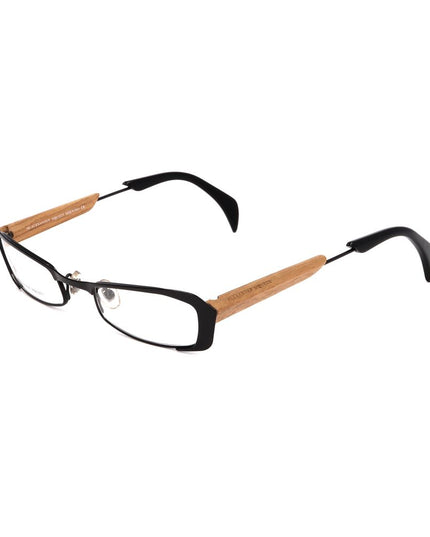Alexander McQueen Black Metal Glasses (Frames)