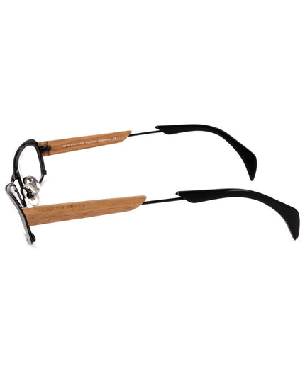 Alexander McQueen Black Metal Glasses (Frames)