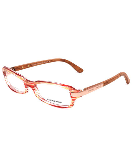 Alexander McQueen Red Acetate Glasses (Frames)