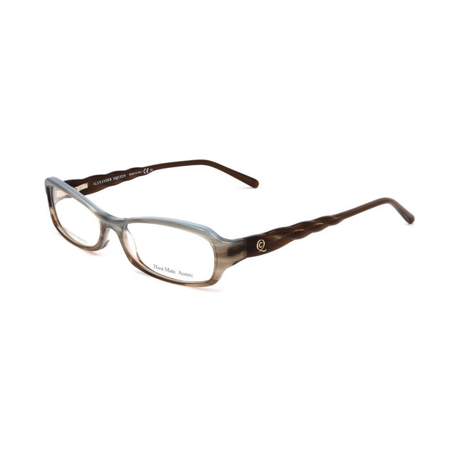 Alexander McQueen Brown Acetate Glasses (Frames)