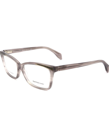Alexander McQueen Gray Acetate Glasses (Frames)