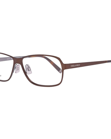 Dsquared² Brown Metal Glasses (Frames)