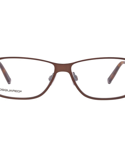 Dsquared² Brown Metal Glasses (Frames)