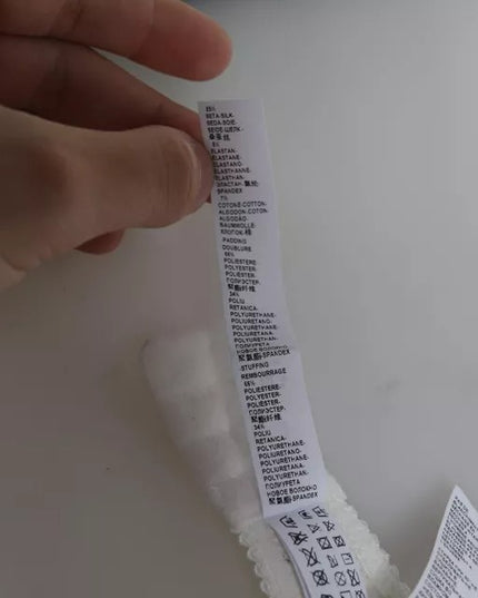 Dolce & Gabbana White Silk Stretch Panty Balconette Bra Underwear