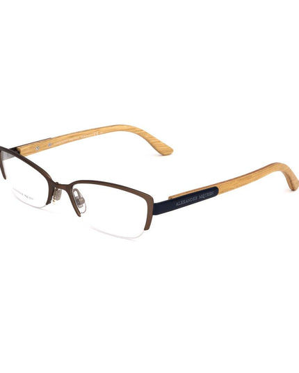 Alexander McQueen Bicolor Metal Glasses (Frames)