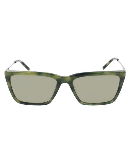 DKNY Green Acetate Sunglasses