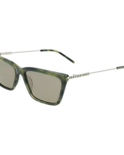 DKNY Green Acetate Sunglasses