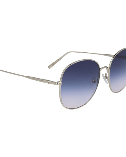 Longchamp Gold Metal Sunglasses