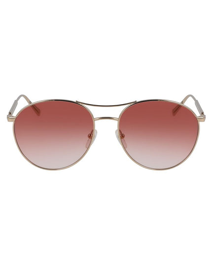 Longchamp Rose Gold Metal Sunglasses