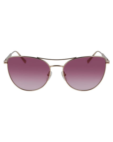 Longchamp Rose Gold Metal Sunglasses