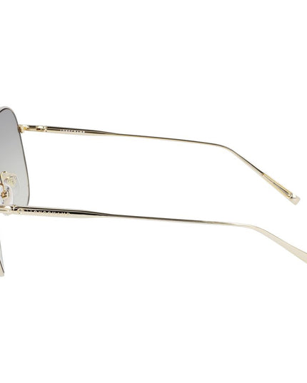 Longchamp Gold Metal Sunglasses