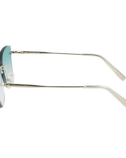 Longchamp Gold Metal Sunglasses