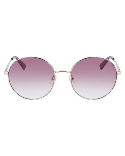 Longchamp Gold Metal Sunglasses