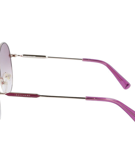 Longchamp Gold Metal Sunglasses