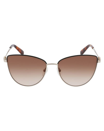 Longchamp Gold Metal Sunglasses