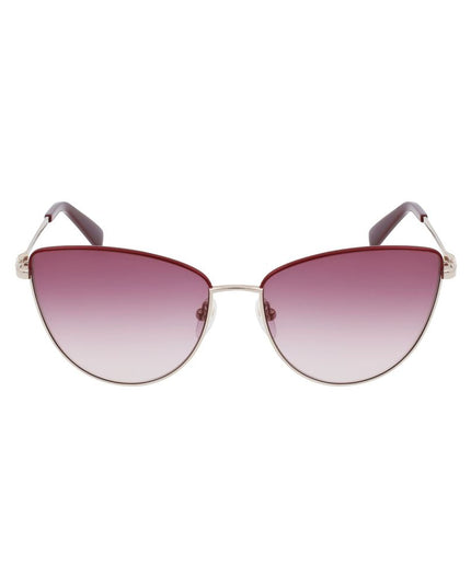 Longchamp Gold Metal Sunglasses