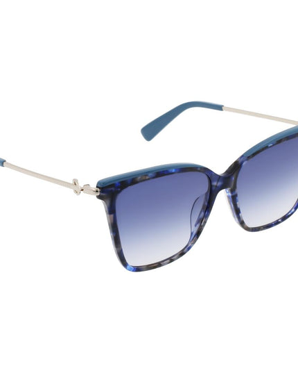 Longchamp Blue Acetate Sunglasses
