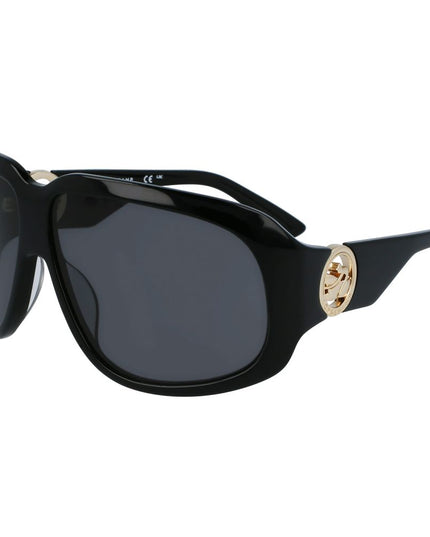 Longchamp Black Acetate Sunglasses