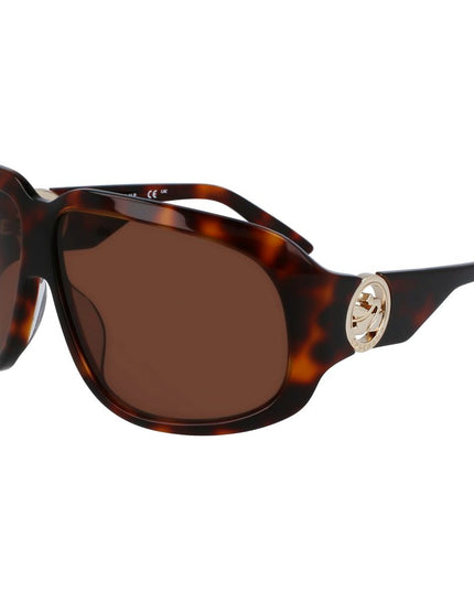 Longchamp Brown Acetate Sunglasses