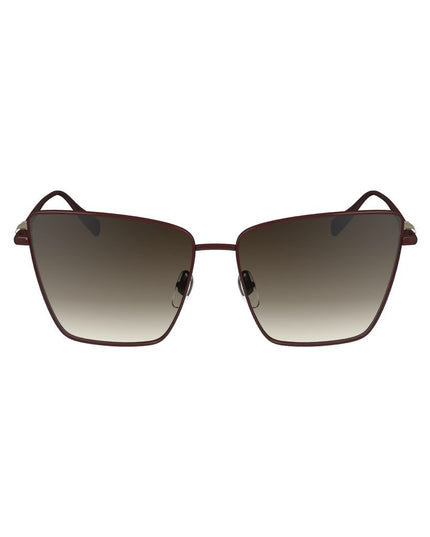Longchamp Red Metal Sunglasses