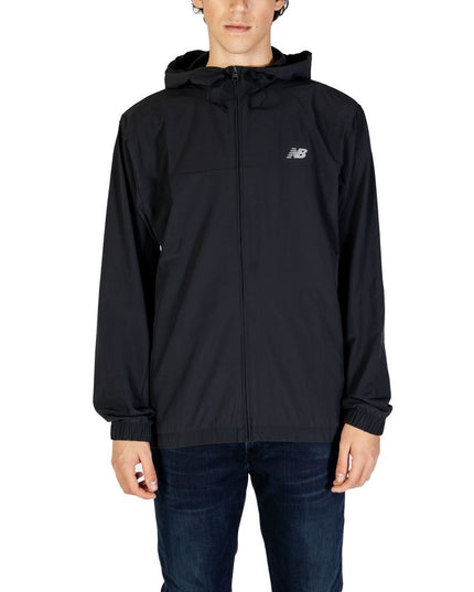 New Balance Black Recycled Polyester Shell Jacket