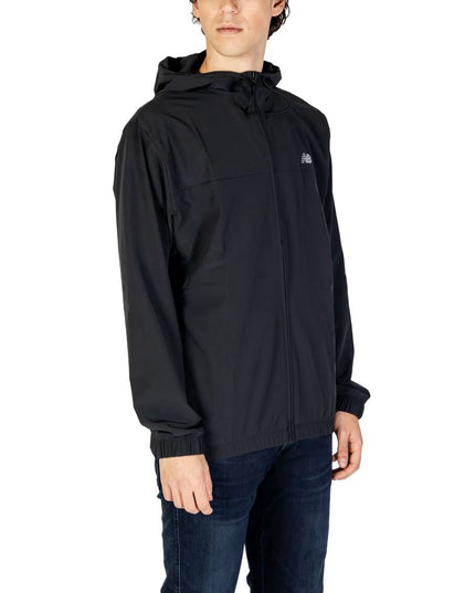 New Balance Black Recycled Polyester Shell Jacket