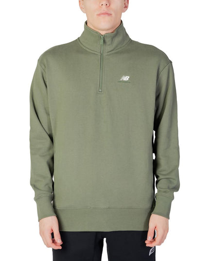 New Balance Green Cotton Sweatshirt