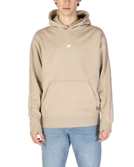 New Balance Beige Recycled Polyester Hoodie