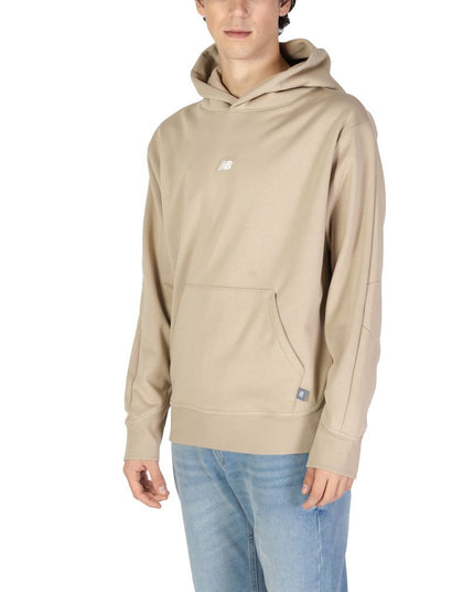 New Balance Beige Recycled Polyester Hoodie