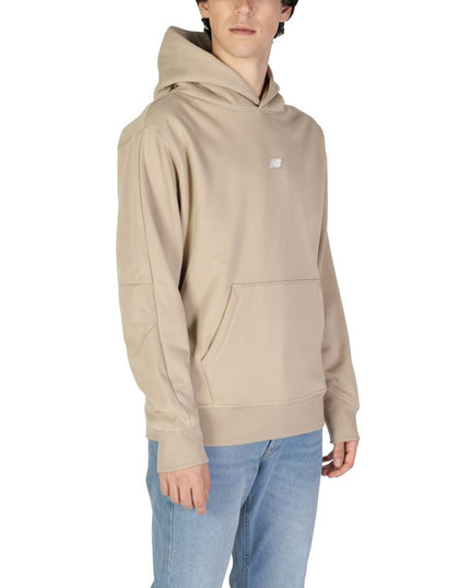 New Balance Beige Recycled Polyester Hoodie