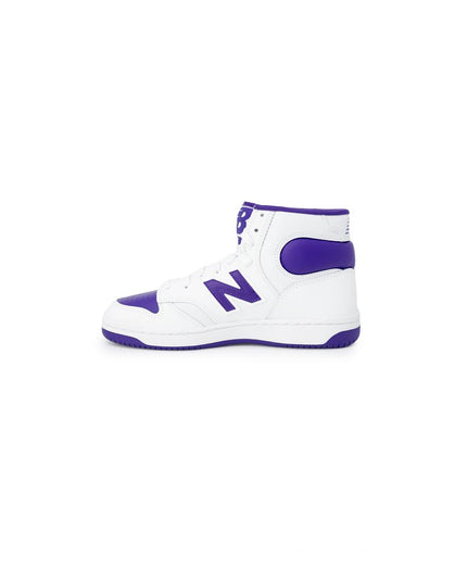 New Balance Purple Leather Athletic Sneakers