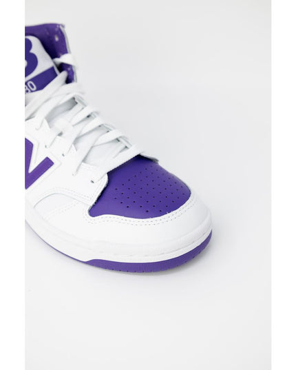 New Balance Purple Leather Athletic Sneakers