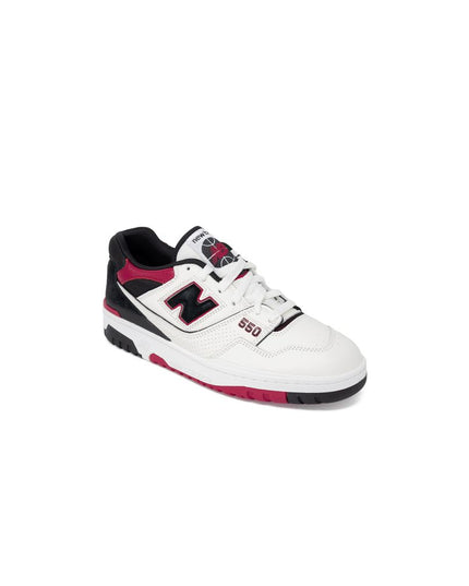 New Balance Red Leather Athletic Sneakers