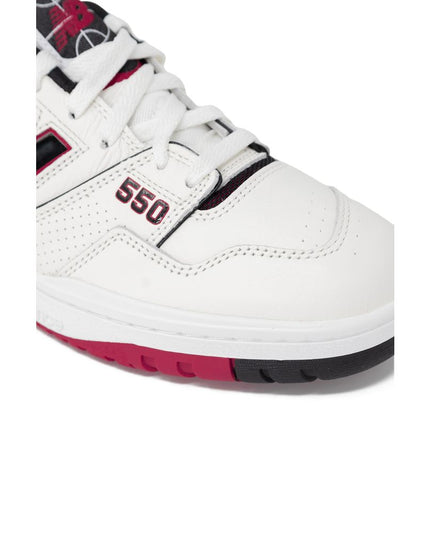 New Balance Red Leather Athletic Sneakers