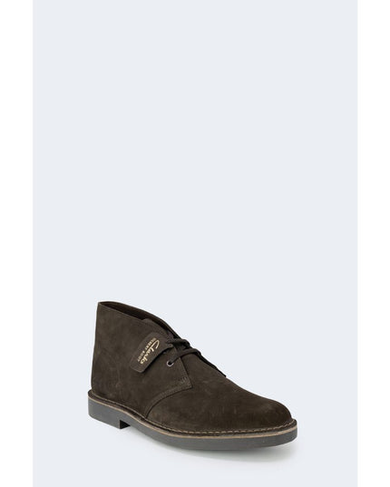 Clarks Brown Leather Ankle Boots