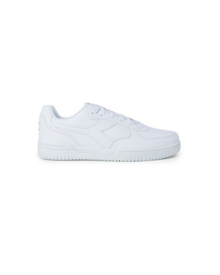 Diadora White Artificial Leather Low Top Sneakers