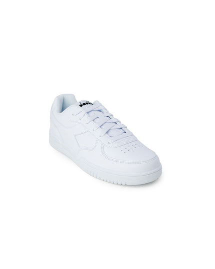 Diadora White Artificial Leather Low Top Sneakers