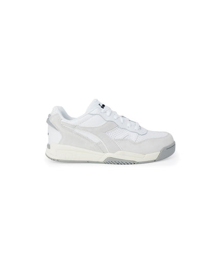 Diadora White Artificial Leather Sneaker